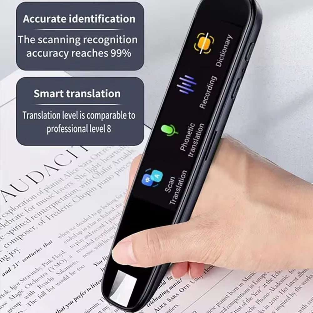 Revolutionary Smart Offline Translation Pen - Your Ultimate Language Companion for 123 Languages!