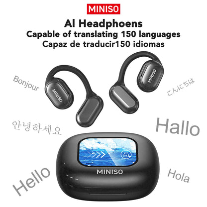 Experience Seamless Communication with X30 Bluetooth Wireless Headphones - Your Ultimate Travel Companion for Real-Time Translation and Superior Sound Quality