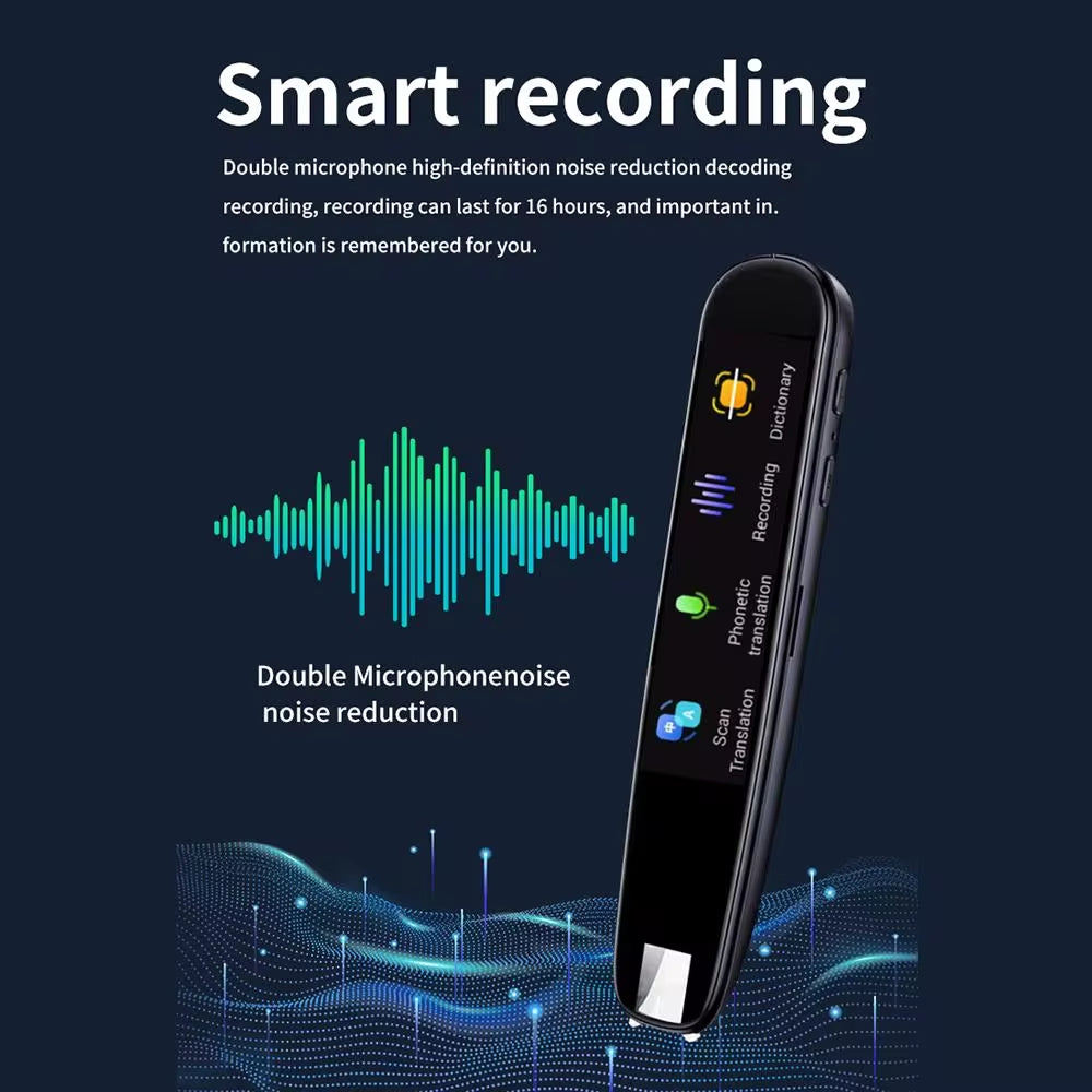 Revolutionary Smart Offline Translation Pen - Your Ultimate Language Companion for 123 Languages!